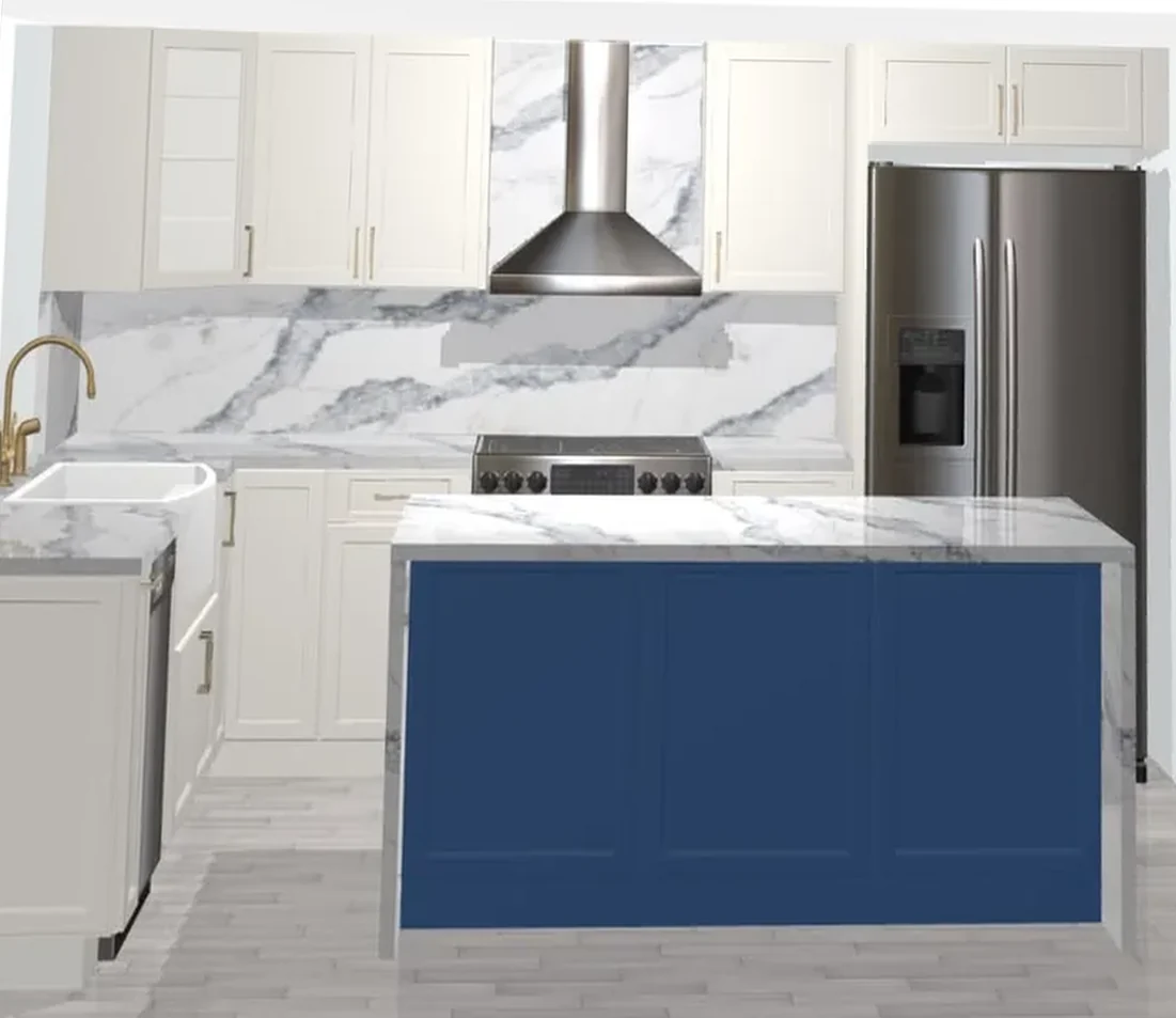 3D design: Navy Island Kitchen